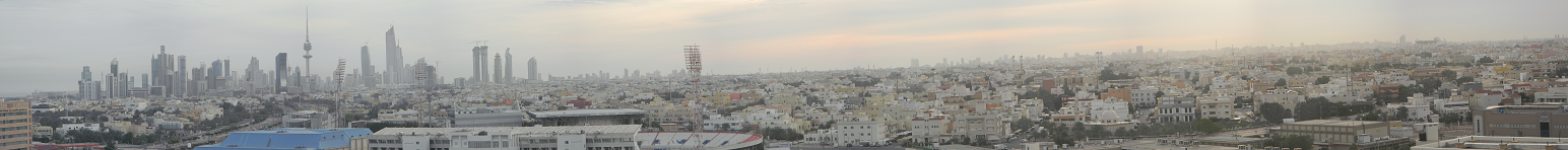 Panorama of Kuwait City
