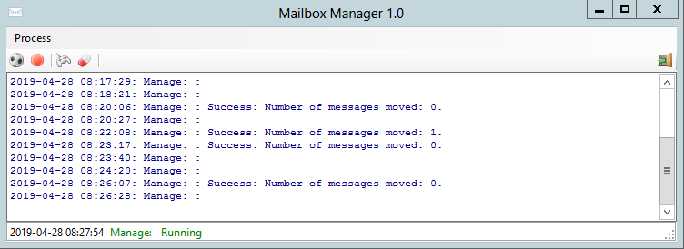 Mail Manager Application