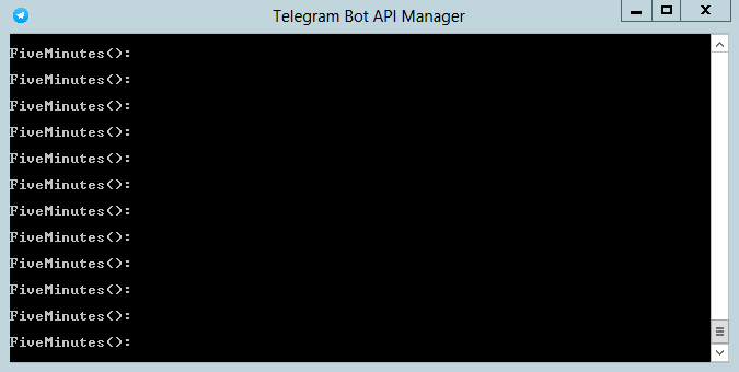 Telegram Bot API Manager Application
